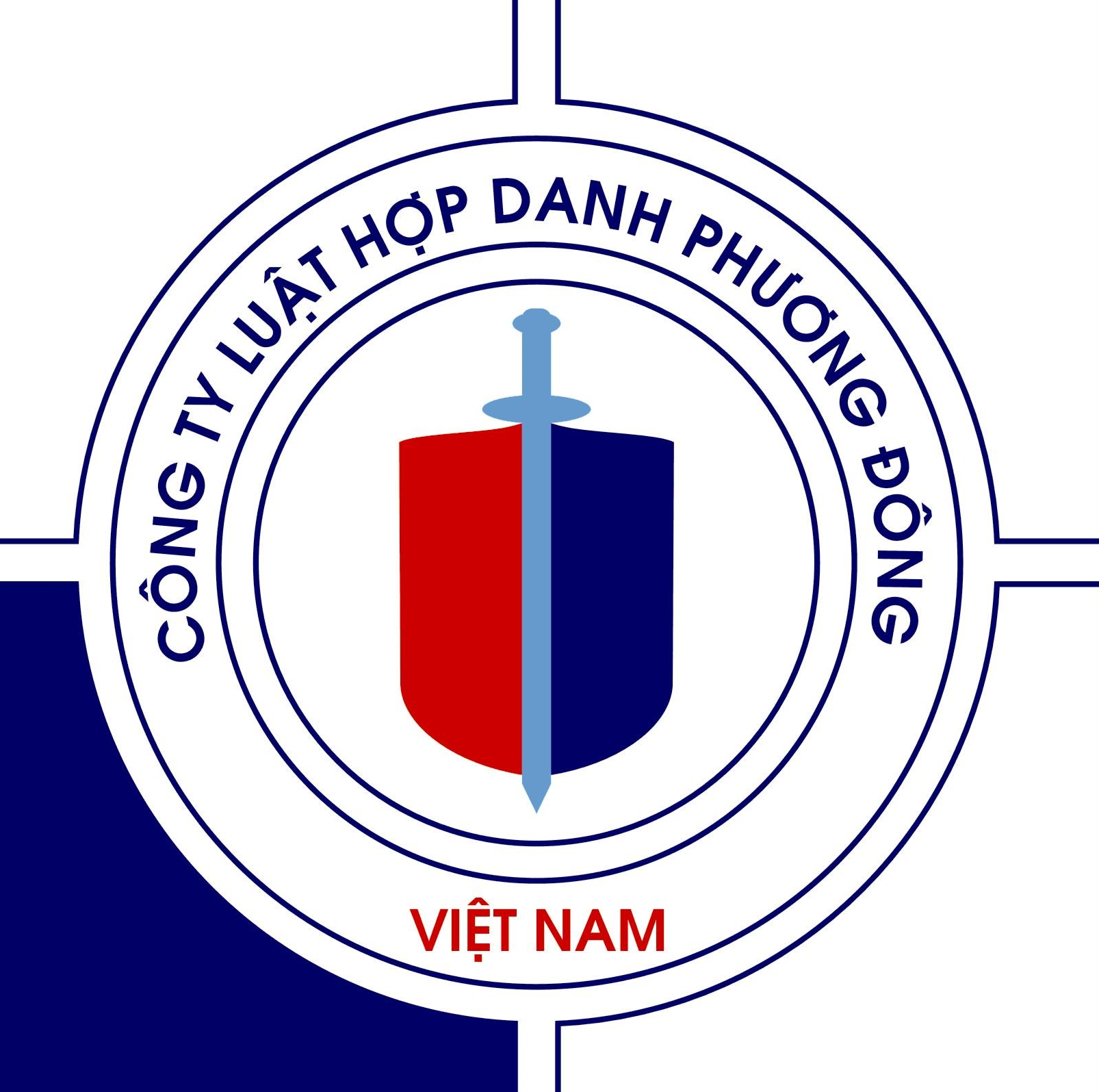Logo Công ty Luật hợp danh Phương Đông